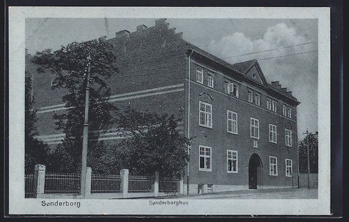 Ansichtskarte sonderborg - ansichtskarte,