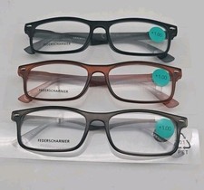 3er Set Lesebrillen,+1,0