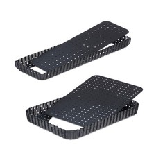 Tarteform Tarte Backform Antihaft Kuchenform rechteckig Mikrolöcher 2 Größen