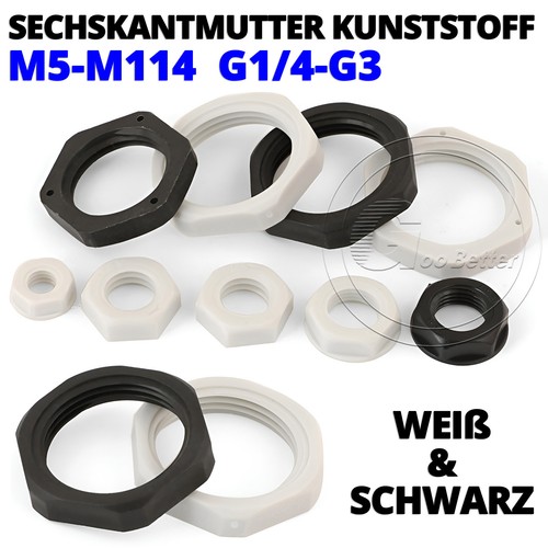 Sechskantmutter niedrig flach