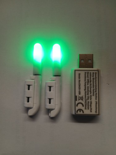 Led bissanzeiger grün rot - 2x, grün-rot