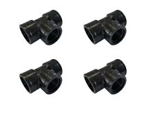 PP Gewindefitting T-Stück Schlauch PN10 Fittings 3/4 x 3/4 x 3/4 Zoll IG 4 Stück