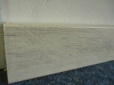 10er Pack Sockelleisten (2,75€/m) Holz Optik Grau Fussleisten a 18 x 58 x 195 cm