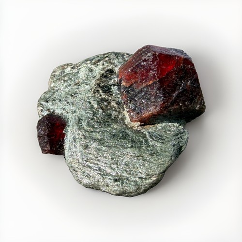 Granat var almandine - almandine, auf