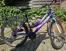 Talson FAHRRAD 26 ZOLL MÄDCHENFAHRRAD SHIMANO 21GANG  LILA-WEISS