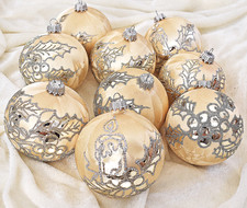 ❀ 9 x Christbaumkugel