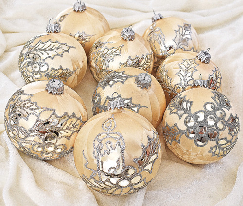 X christbaumkugel - 9,