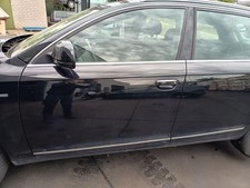Audi A6 4F Quattro S-Line orig Tür vorn links Fahrerseite Ly9B Brilliantschwarz 