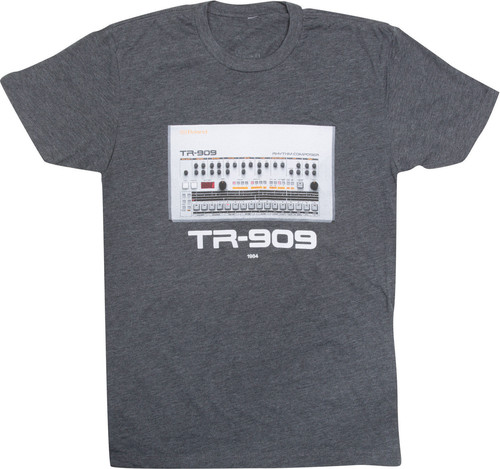 Roland 909 crew shirt - roland, crew-t-shirt