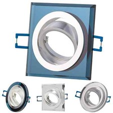 10x Einbaustrahler-Rahmen GU10