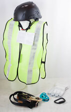 Fusion Kletterset Klettersteigset Zip Line Harness Trolley Karabiner Helm Weste