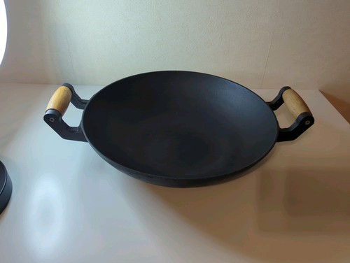 Wok gusseisen 36cm - wok,
