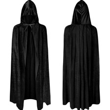 Schwarzer Umhang Kapuzenumhang
