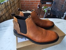 Bullboxer Herren Chelsea Boots Leder Größe 43