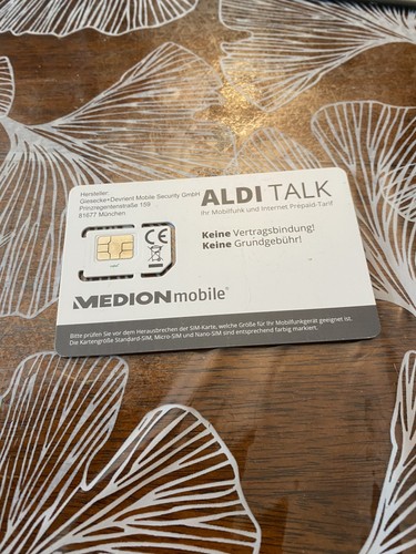 Aldi mobil simkarte neu - aldi,