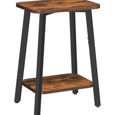 Beistelltisch aus Metall Holz