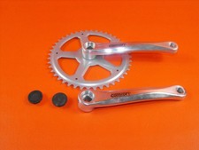 Retro Vintage Fahrrad Kurbelgarnitur amar comfort Alu 4 Kant 44 Z NOS #4