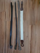 4 Stk Ledergürtel W 95  echt