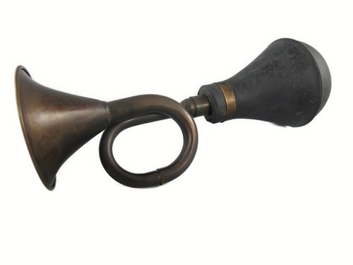 Autohorn tröte hupe messing - autohorn,
