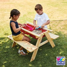 Sand und Wassertisch Holz