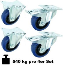 1 Set SL 100 mm Lenkrollen mit