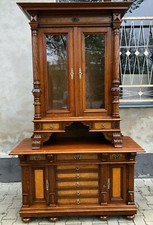 wunderschöne seltene Bücherschrank Vitrine Aufsatz Schrank Top 