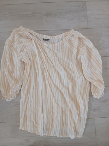 Gestreifte carmenbluse - gestreifte,