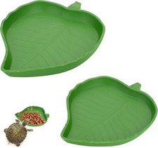 2 Stück Blatt Reptilien