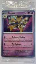 Pokemon Simsala HOLO | 082/167 Maskerade im Zwielicht Promo | SEALED