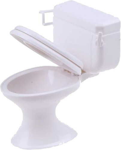 Miniatur-Badezimmer-Toilette