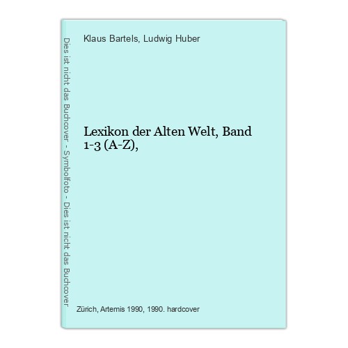 Lexikon der alten welt band - lexikon, welt,