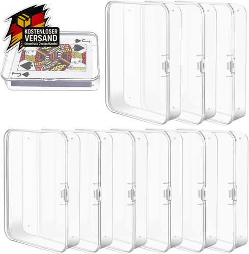 Stück spielkarten box - 10,