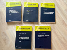 Assessorexamen Lernbücher Klausuren Jura 5 Stück diverse