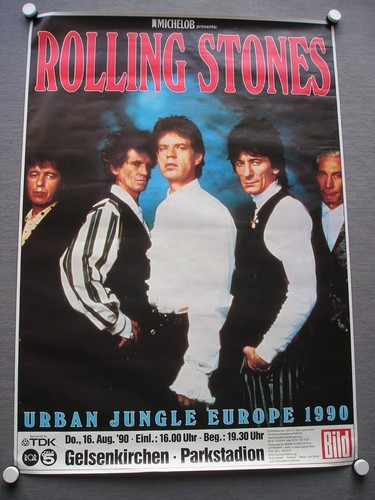 Tour concert poster - concert, rolling