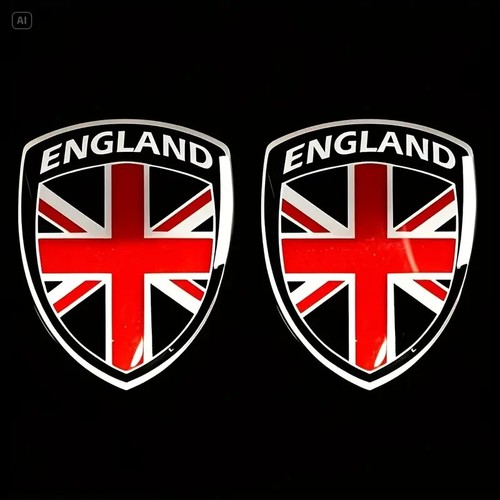 Gel aufkleber union jack - 3d,