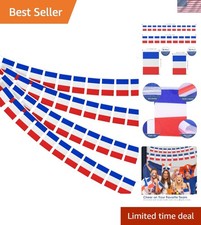 Frankreich Wimpelkette mit 30