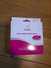 2x ELANEE Stilleinlagen Seide-Wolle 2lagig 2 ST