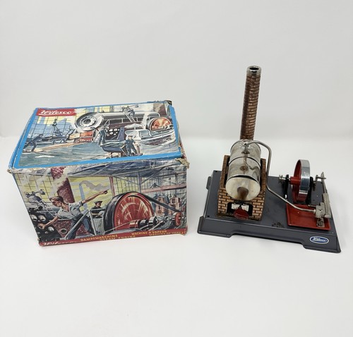 Vintage wilesco steam engine - vintage,