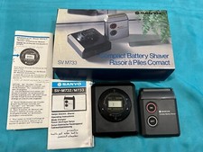 Sanyo Compact Batterie Shaver Reiserasierer Modell: SV M733 Elektrorasierer