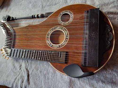 Arionzither antik doppelloch - arionzither,