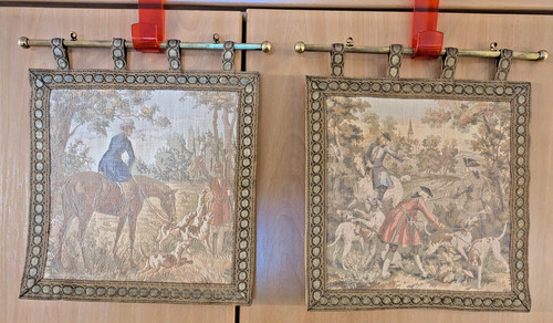 Tapisserie gobelin stil rosel - tapisserie,