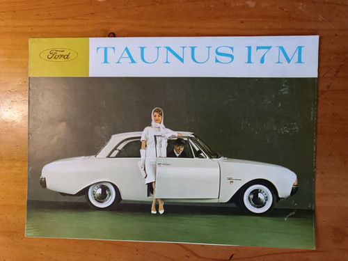 Original prospekt ford taunus - ford,