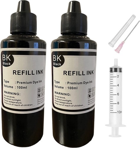 200ml premium ink - bk,