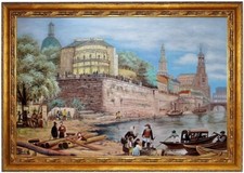 Ölbild Brühlschen Terrasse