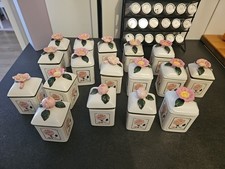 Gewürzdosen Villeroy Boch Wildrose 17 Stück