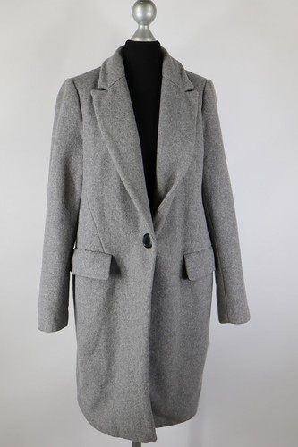 Zara grauer mantel - grauer,