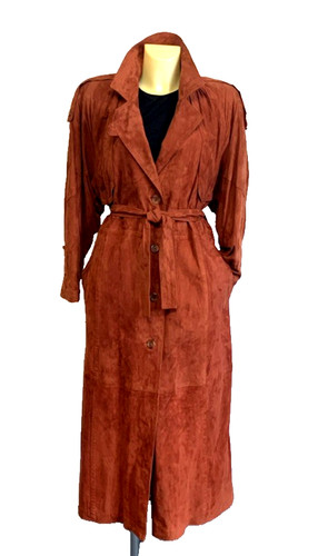 Langer mantel trenchcoat - langer,
