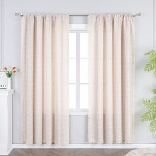 Gardinen Fransen Vorhänge mit