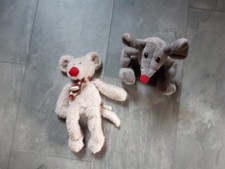 Plüschmaus Morgenroth + Plüschmaus Grau
