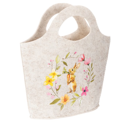 Filztasche osterdekoration mit - filztasche,
